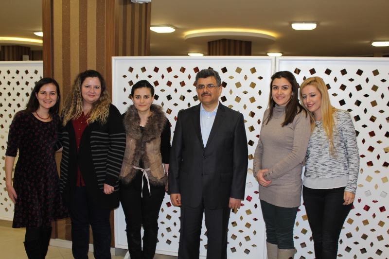 İL MÜDÜRÜMÜZ KEMAL ÖZDEMİR İÇİN DÜZENLENEN VEDA YEMEĞİ