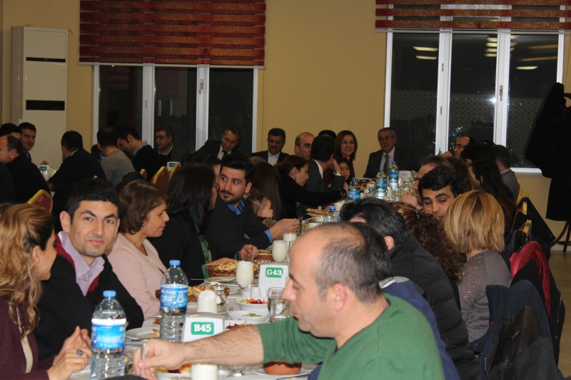 İL MÜDÜRÜMÜZ KEMAL ÖZDEMİR İÇİN DÜZENLENEN VEDA YEMEĞİ