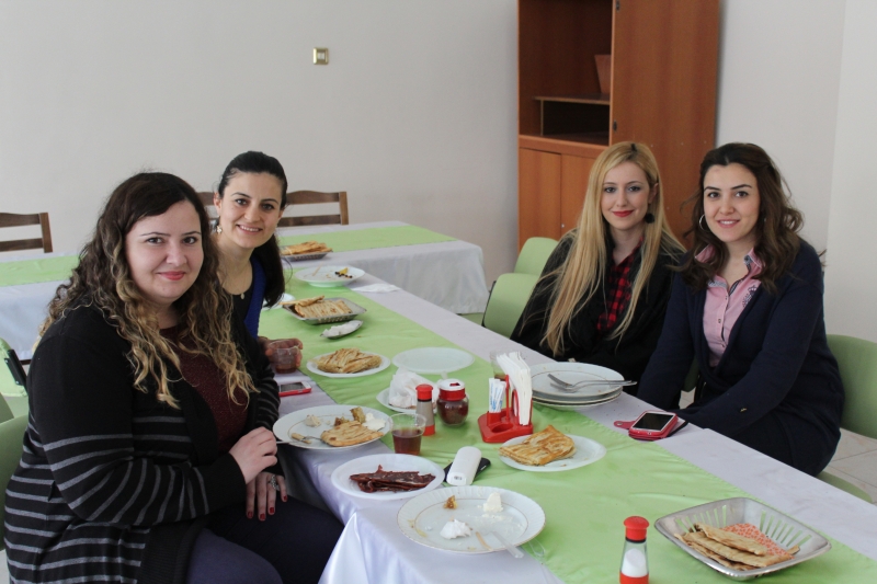 YAPIM ŞUBE MÜDÜRLÜĞÜ PERSONELİ KAHVALTI ETKİNLİĞİ