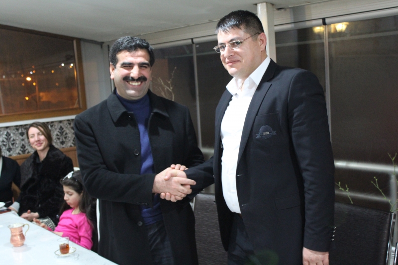 DEĞERLİ ÇALIŞMA ARKADAŞIMIZ LEVENT METİN' İN EMEKLİLİK YEMEĞİ