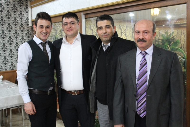 DEĞERLİ ÇALIŞMA ARKADAŞIMIZ LEVENT METİN' İN EMEKLİLİK YEMEĞİ