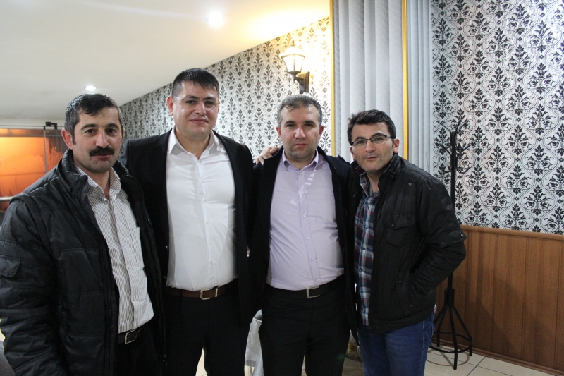 DEĞERLİ ÇALIŞMA ARKADAŞIMIZ LEVENT METİN' İN EMEKLİLİK YEMEĞİ