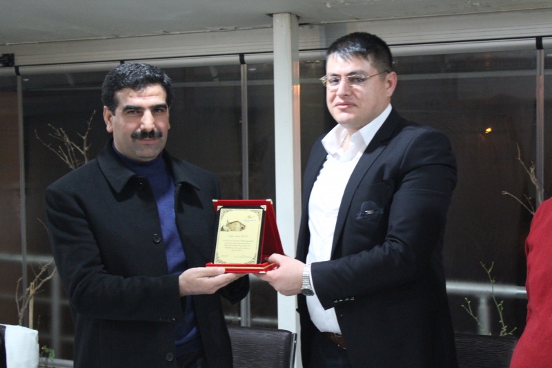 DEĞERLİ ÇALIŞMA ARKADAŞIMIZ LEVENT METİN' İN EMEKLİLİK YEMEĞİ