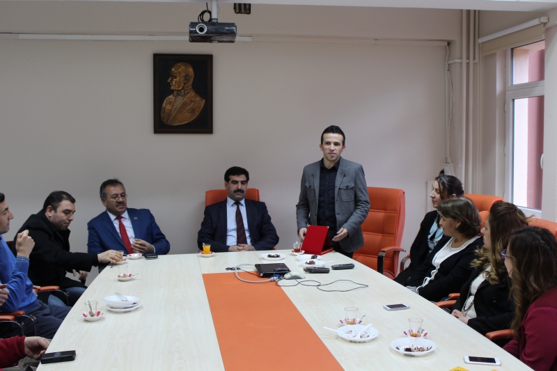 DEĞERLİ ÇALIŞMA ARKADAŞIMIZ AHMET DURAN TOPAL' IN KİLİS' E TAYİNİ VE VEDASI 