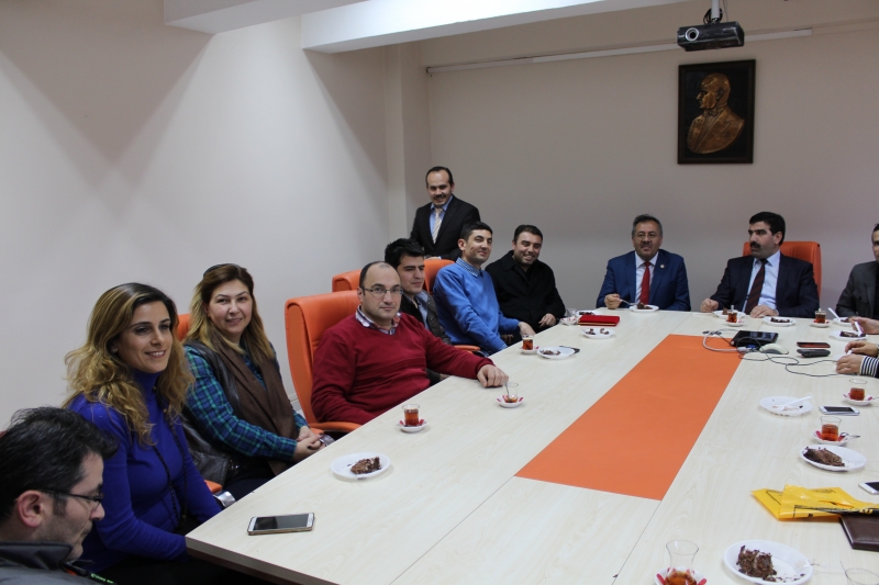 DEĞERLİ ÇALIŞMA ARKADAŞIMIZ AHMET DURAN TOPAL' IN KİLİS' E TAYİNİ VE VEDASI 