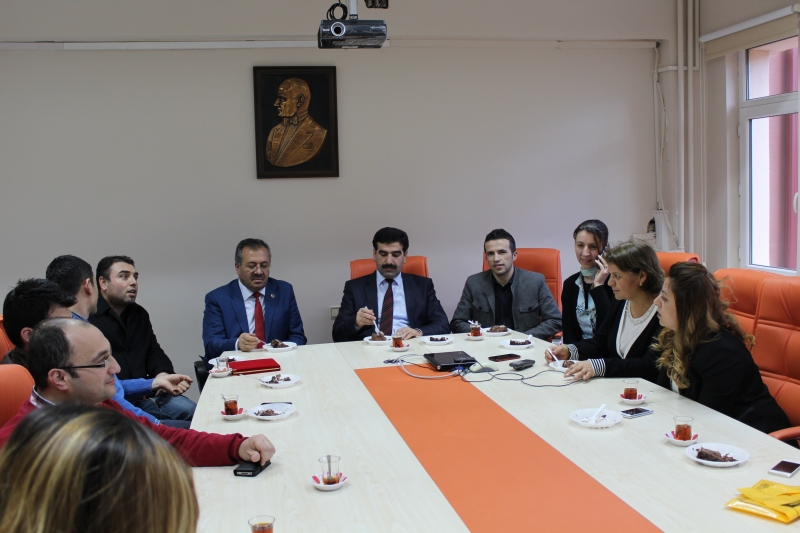 DEĞERLİ ÇALIŞMA ARKADAŞIMIZ AHMET DURAN TOPAL' IN KİLİS' E TAYİNİ VE VEDASI 