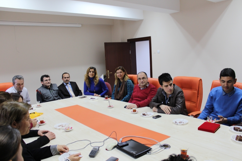 DEĞERLİ ÇALIŞMA ARKADAŞIMIZ AHMET DURAN TOPAL' IN KİLİS' E TAYİNİ VE VEDASI 