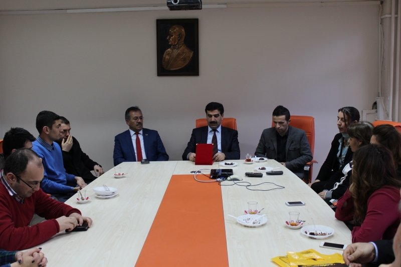 DEĞERLİ ÇALIŞMA ARKADAŞIMIZ AHMET DURAN TOPAL' IN KİLİS' E TAYİNİ VE VEDASI 