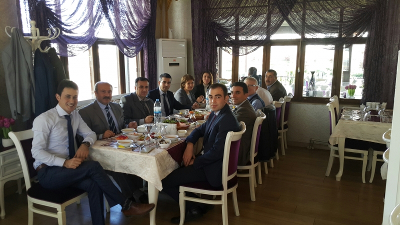 İNSAN KAYNAKLARI ŞUBE MÜDÜRLÜĞÜ ÇALIŞANLARI YEMEK PROGRAMINDA