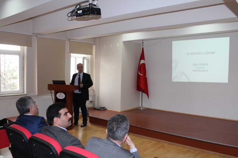 Etik Davranış İlkeleri, Etkili İletişim,  Zaman Yönetimi, Risk Yönetimi ve İç Denetim  Semineri Düzenlenmiştir.