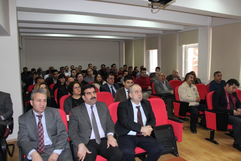 Etik Davranış İlkeleri, Etkili İletişim,  Zaman Yönetimi, Risk Yönetimi ve İç Denetim  Semineri Düzenlenmiştir.