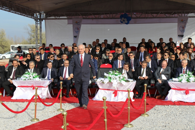 2250 Kişilik Öğrenci Yurdu Temel Atma Töreni