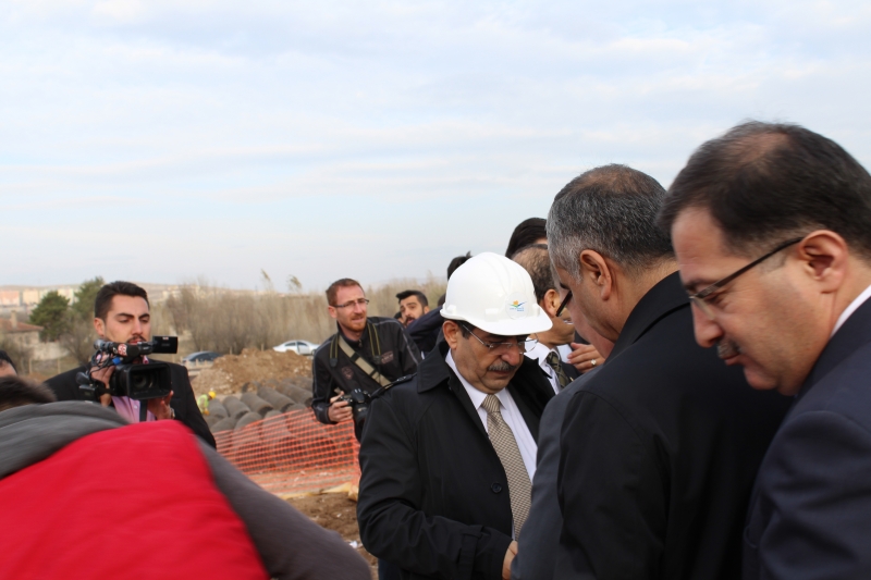 2250 Kişilik Öğrenci Yurdu Temel Atma Töreni