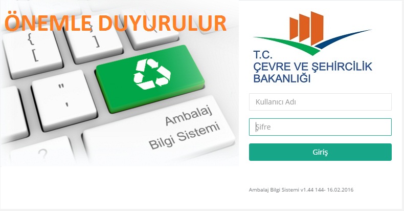 2015 YILI ATIK BİLDİRİMLERİ