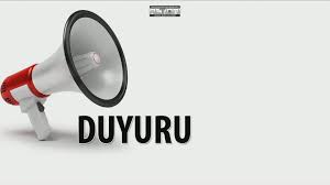 ÖNEMLE DUYURULUR