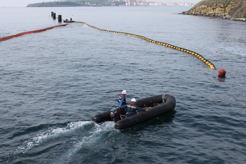 Marmara Ereğlisi'nde Çevre Tatbikatı Düzenlendi