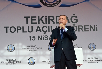 Şarköy Hükümet Konağı Başbakanımız Sayın Recep Tayyip Erdoğan tarafından hizmete açıldı.