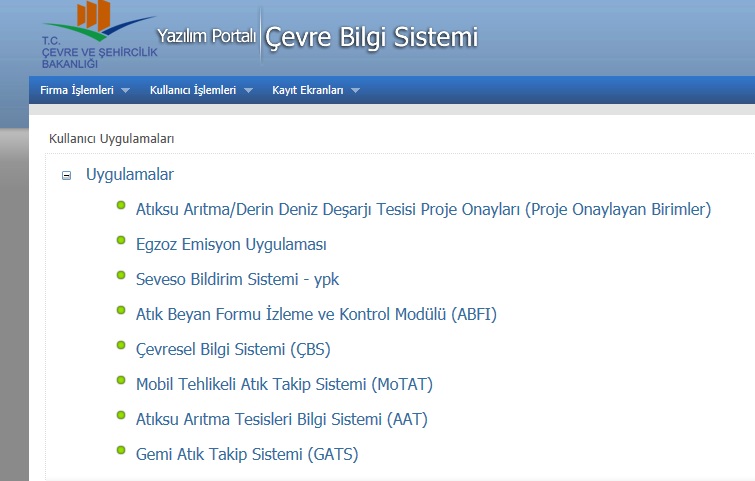 KÜTLE DENGE SİSTEMİ UYGULAMASI KULLANIMA AÇILMIŞTIR