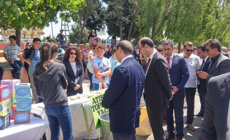 ULAŞ İLKOKULUNDA ATIK PİL TOPLAMA ÖDÜL TÖRENİ