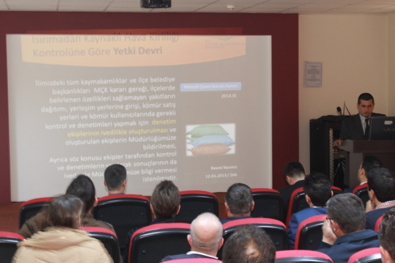 BELEDİYELERİN ÇEVRE BİRİMLERİ İLE TOPLANTI GERÇEKLEŞTİRİLDİ