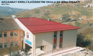 Akçaabat Erikli İlköğretim Okulu Ek Bina