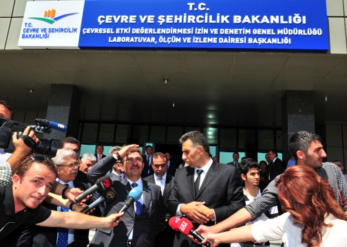 Bakan Güllüce Çevre Referans Merkezi'nde