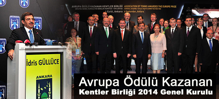 Avrupa Ödülü Kazanan Kentler Birliği 2014 Genel Kurulu