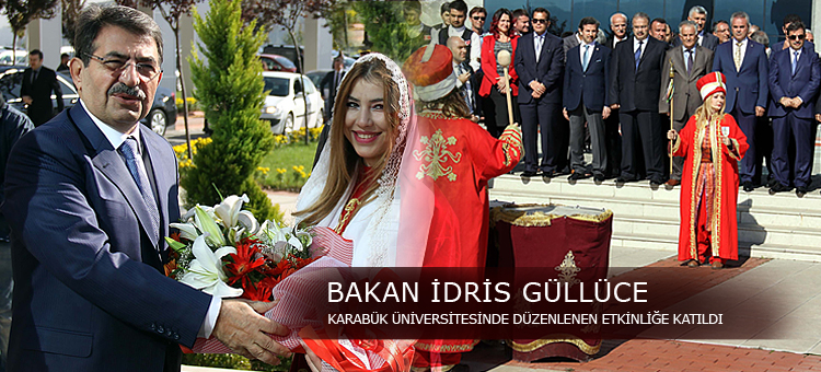 Bakan Güllüce Karabük Üniversitesinde Düzenlenen Etkinliğe Katıldı