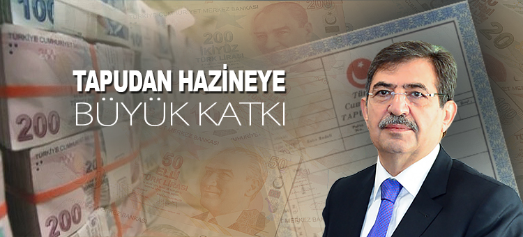  Tapudan Hazineye Büyük Katkı