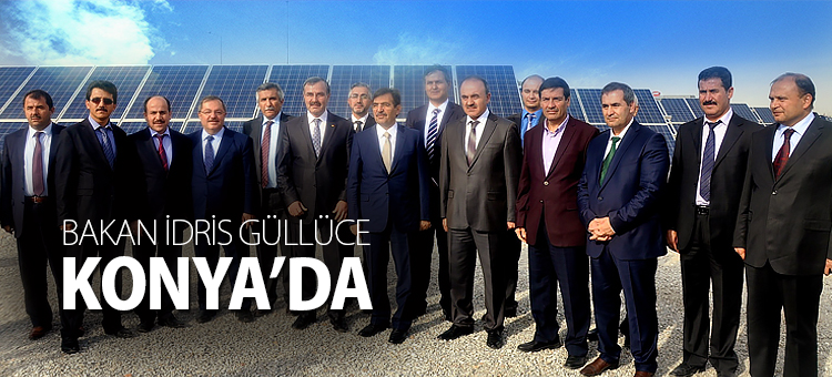  Bakan İdris Güllüce Konya'da