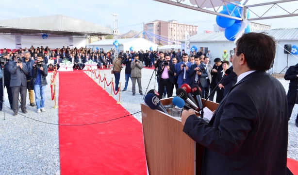  2 Bin 250 Öğrenci Kapasiteli Yurdun Temeli Atıldı