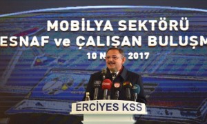 Bakan Özhaseki Kayseri'de Mobilya Sektörüyle Buluştu