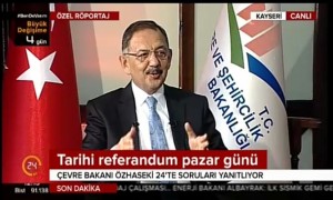 Bakan Özhaseki 24 Tv Canlı Yayınında Gündemi Değerlendirdi