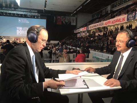Bakan Özhaseki Ak Parti 3. Olağanüstü Büyük Kongresi İle İlgili Açıklamalarda Bulundu