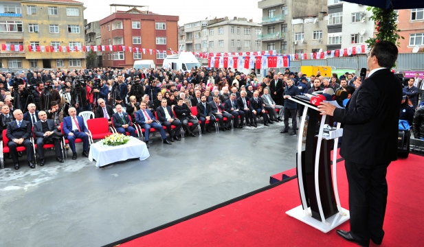  Beşi Bir Yerde Hizmet Tesisi'nin Temeli Atıldı