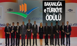 Çevre ve Şehircilik Bakanlığına Ödül