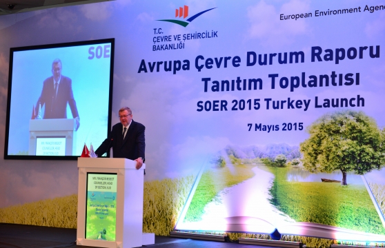  SOER 2015 Avrupa Çevre Durum ve Görünüm Raporu Tanıtım Toplantısı Yapıldı