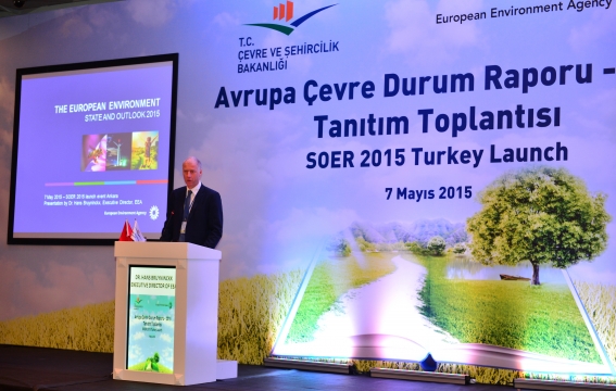  SOER 2015 Avrupa Çevre Durum ve Görünüm Raporu Tanıtım Toplantısı Yapıldı