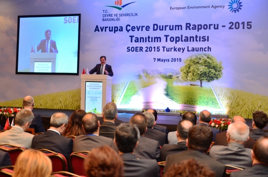  SOER 2015 Avrupa Çevre Durum ve Görünüm Raporu Tanıtım Toplantısı Yapıldı