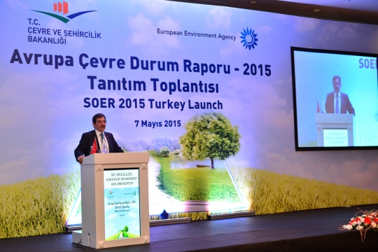  SOER 2015 Avrupa Çevre Durum ve Görünüm Raporu Tanıtım Toplantısı Yapıldı