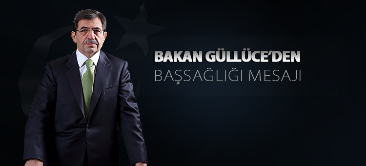 Bakan Güllüce'den Başsağlığı Mesajı