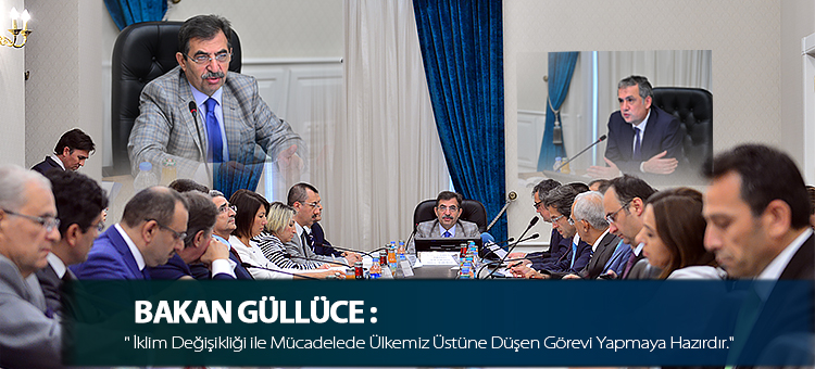 Bakan Güllüce: "İklim Değişikliği ile Mücadelede Ülkemiz Üstüne Düşen Görevi Yapmaya Hazırdır"