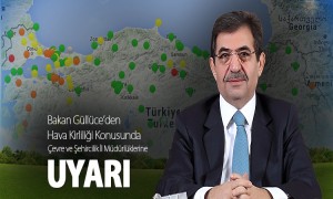 Bakan Güllüce'den Hava Kirliliği Konusunda Çevre ve Şehircilik İl Müdürlüklerine Uyarı