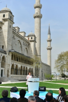    Mimar Sinan Vefatının 428. Yıldönümünde Süleymaniye Camii'nde Anıldı