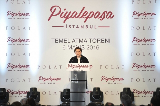  PİYALEPAŞA'DA TEMEL ATTIK