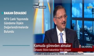 Bakan Özhaseki NTV Canlı Yayınında Gündeme İlişkin Değerlendirmelerde Bulundu