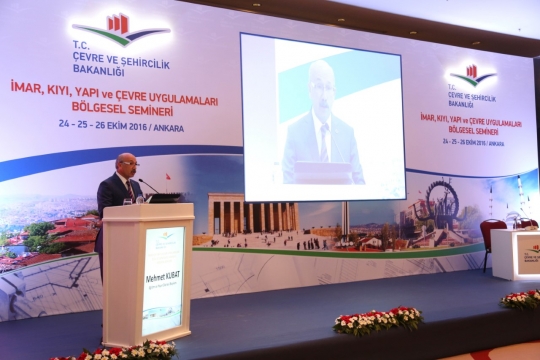 İmar, Kıyı, Yapı ve Çevre Uygulamaları Bölgesel Seminerleri Düzenlendi