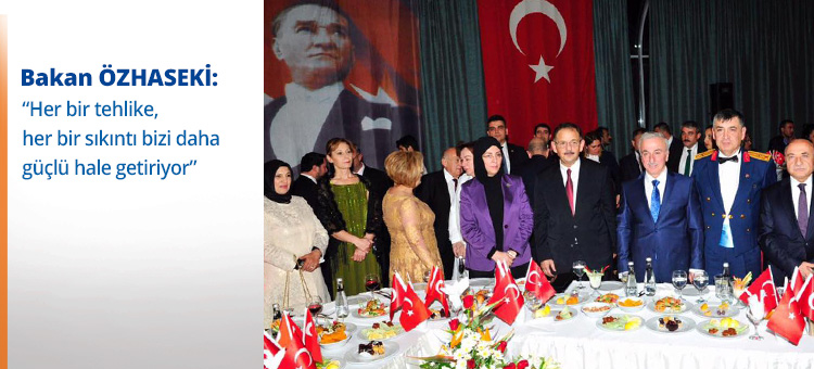  Bakan Özhaseki: "Her Bir Tehlike, Her Bir Sıkıntı Bizi Daha Güçlü Hale Getiriyor"