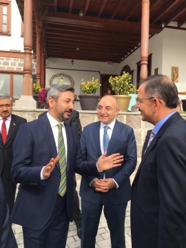 Bakan ÖZHASEKİ, Sivil Dayanışma Platformu Ankara Ofisi'nin Açılış Törenine Katıldı