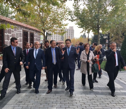 Bakan ÖZHASEKİ, Sivil Dayanışma Platformu Ankara Ofisi'nin Açılış Törenine Katıldı